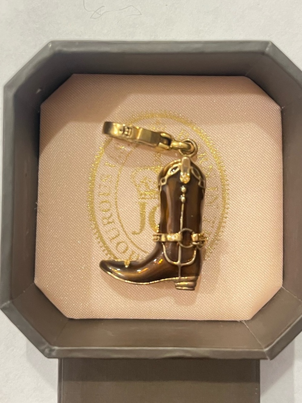 Juicy Couture Cowboy Boot charm